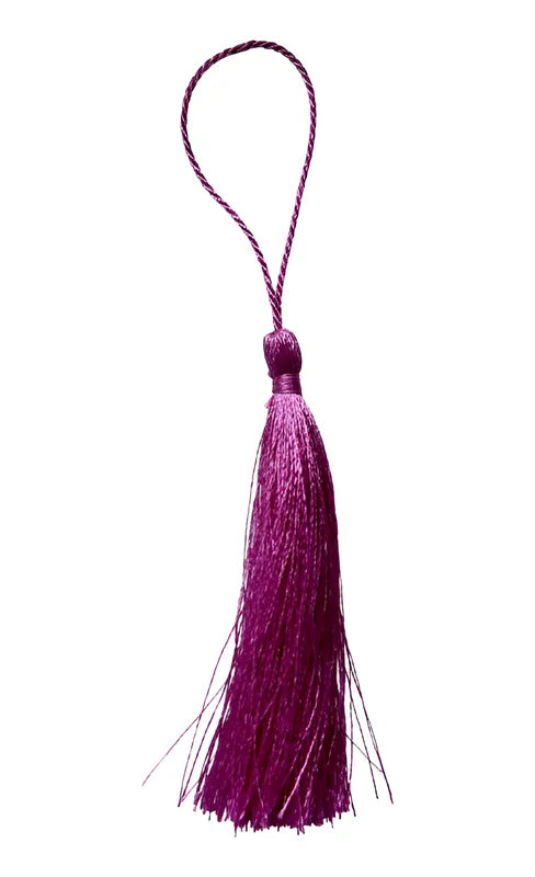 Borlas Decorativas Morada Largas