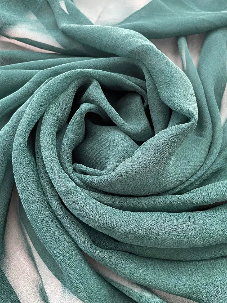 # Seda Gasa Chiffón Verde
