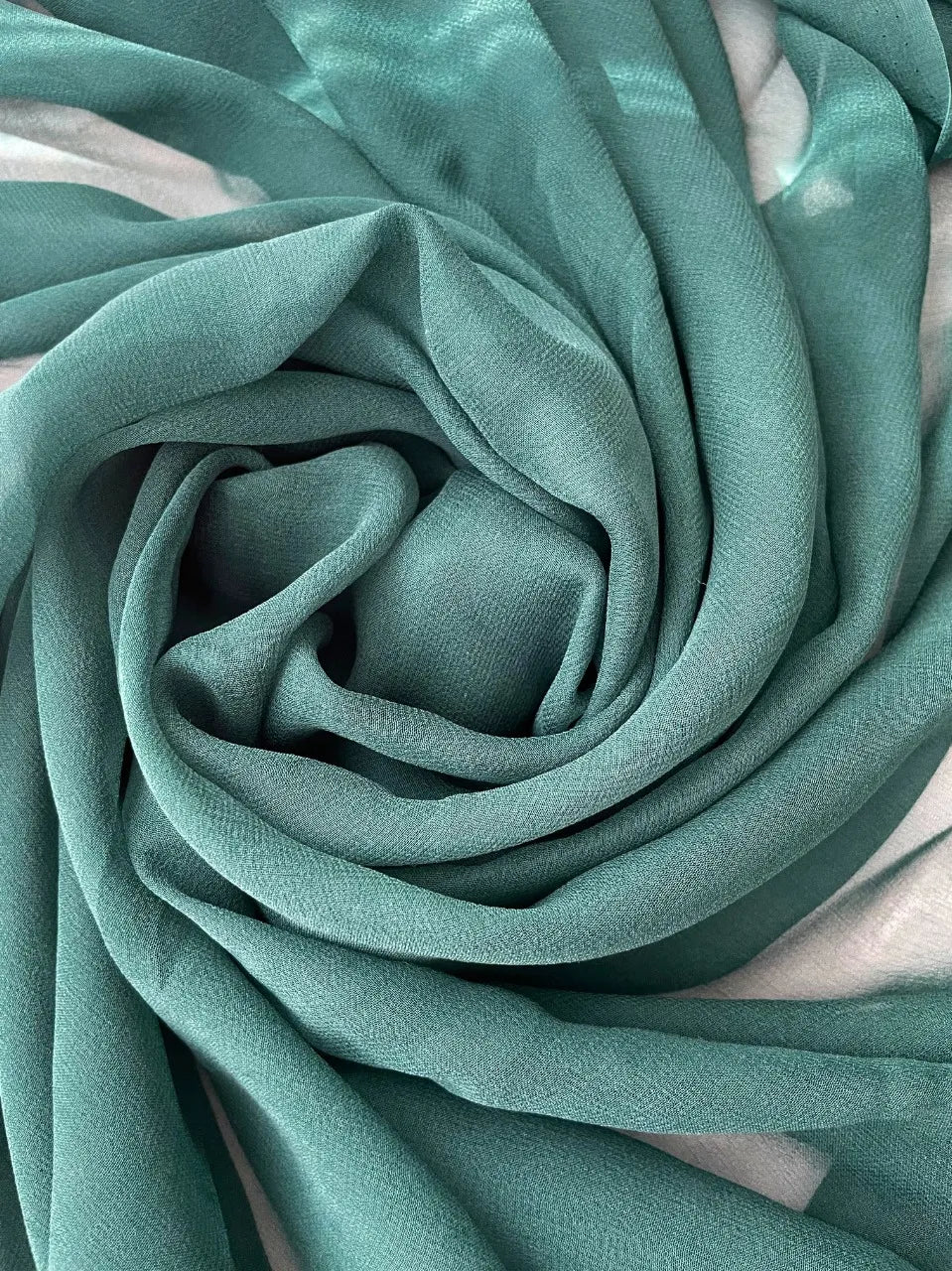 # Seda Gasa Chiffón Verde