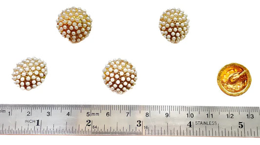 Botones Vintage Perlas